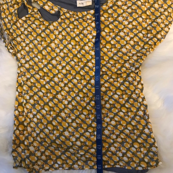 Anthropologie meadow rue Laussane yellow - Picture 5 of 6